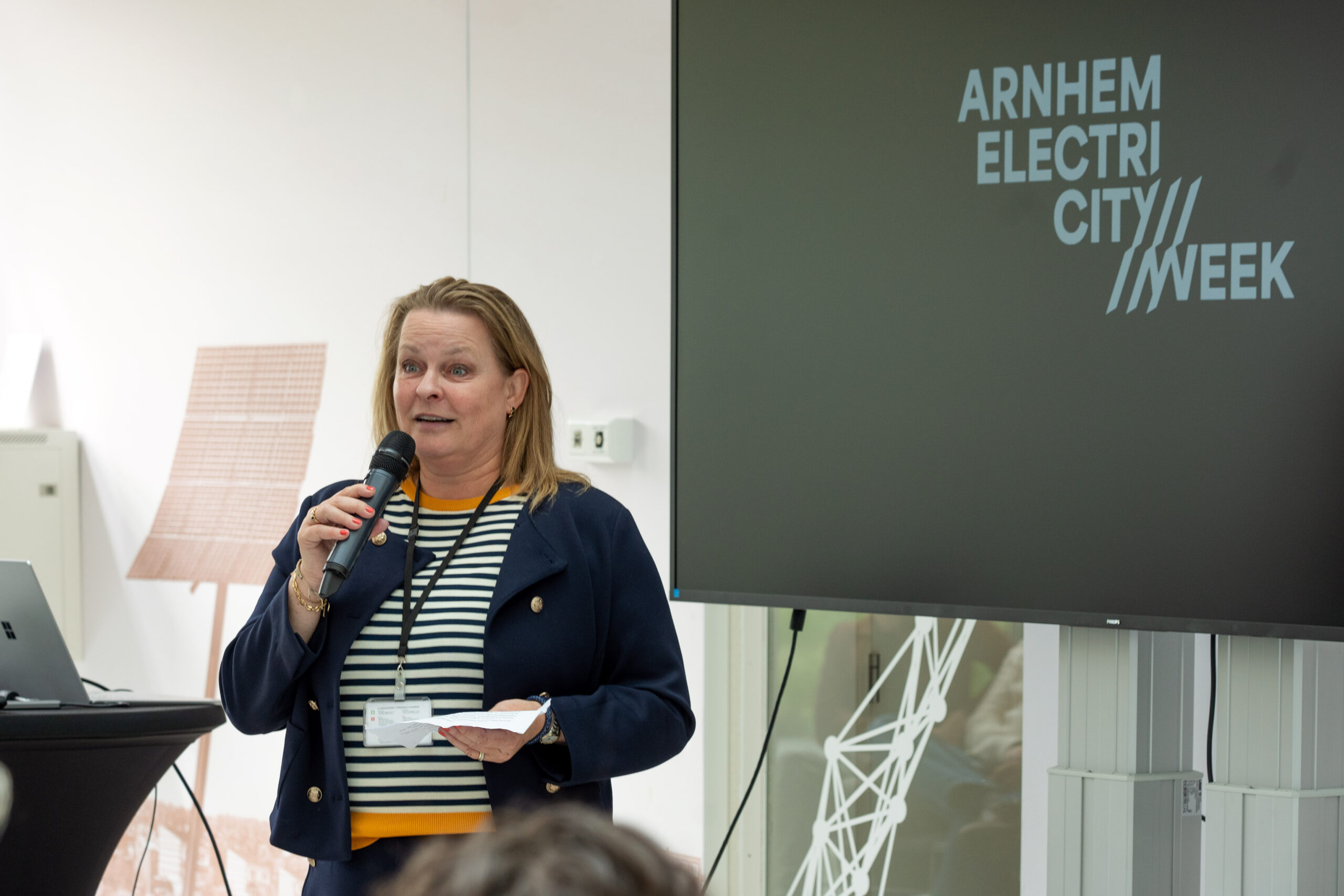 Opening van het event door Astrid van de Hoge
